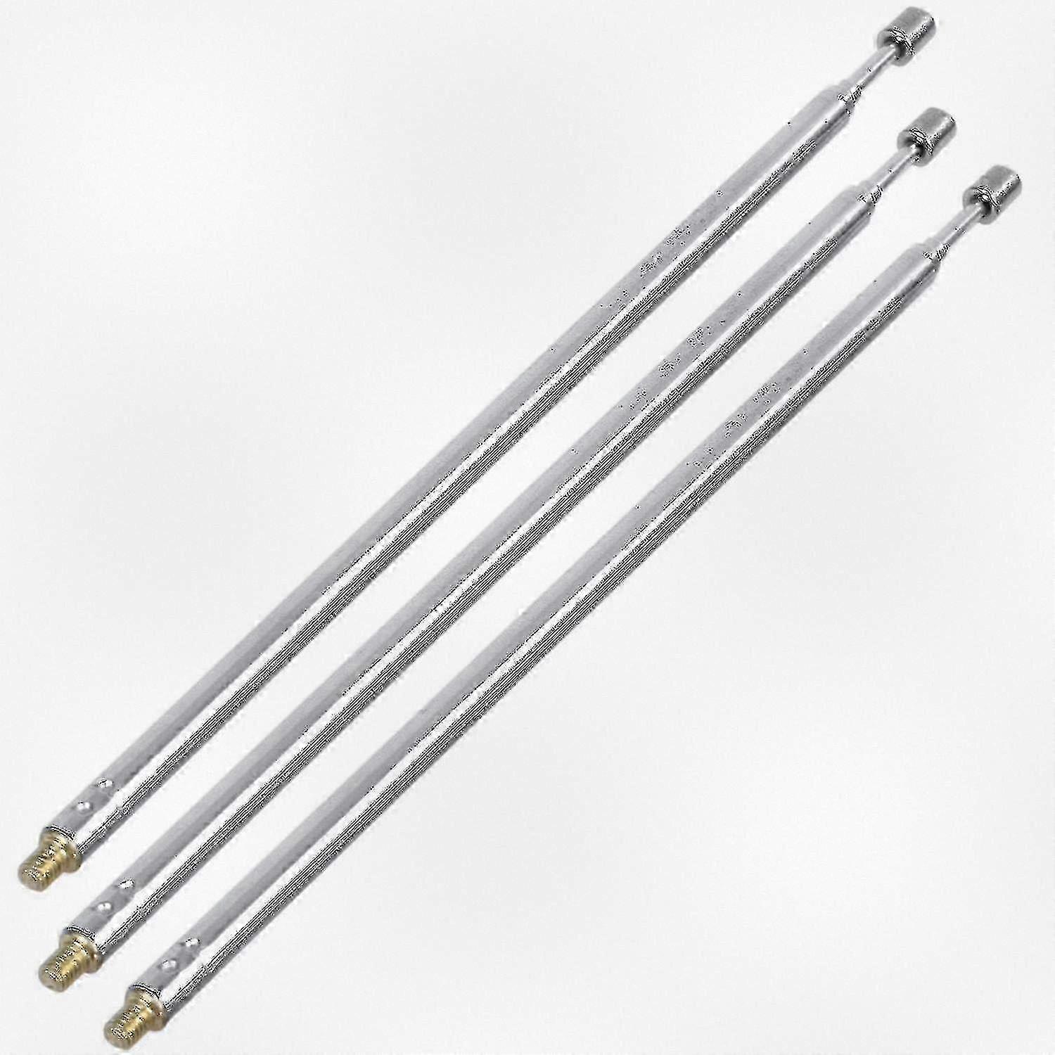 2026 3-section extendable RC antenna 43.5cm silver for remote controls