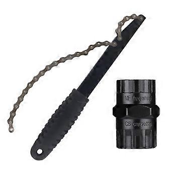 Bicycle Flywheel Removal Tool Kit Bike Flywheel Remover Socket Tool Wear-Resistant High Strength Steel