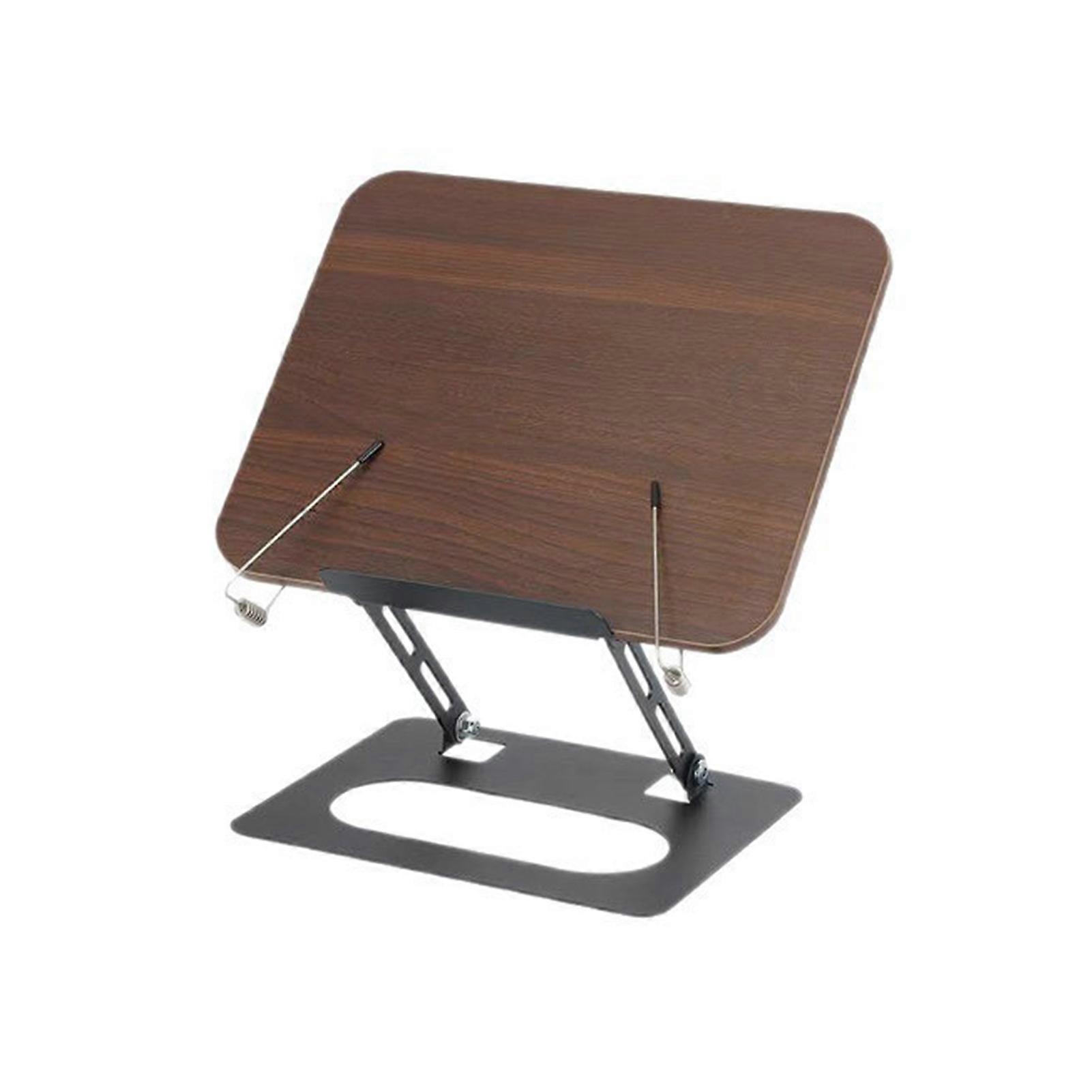 Multifunctional Foldable Reading Stand with Elastic Page Clips