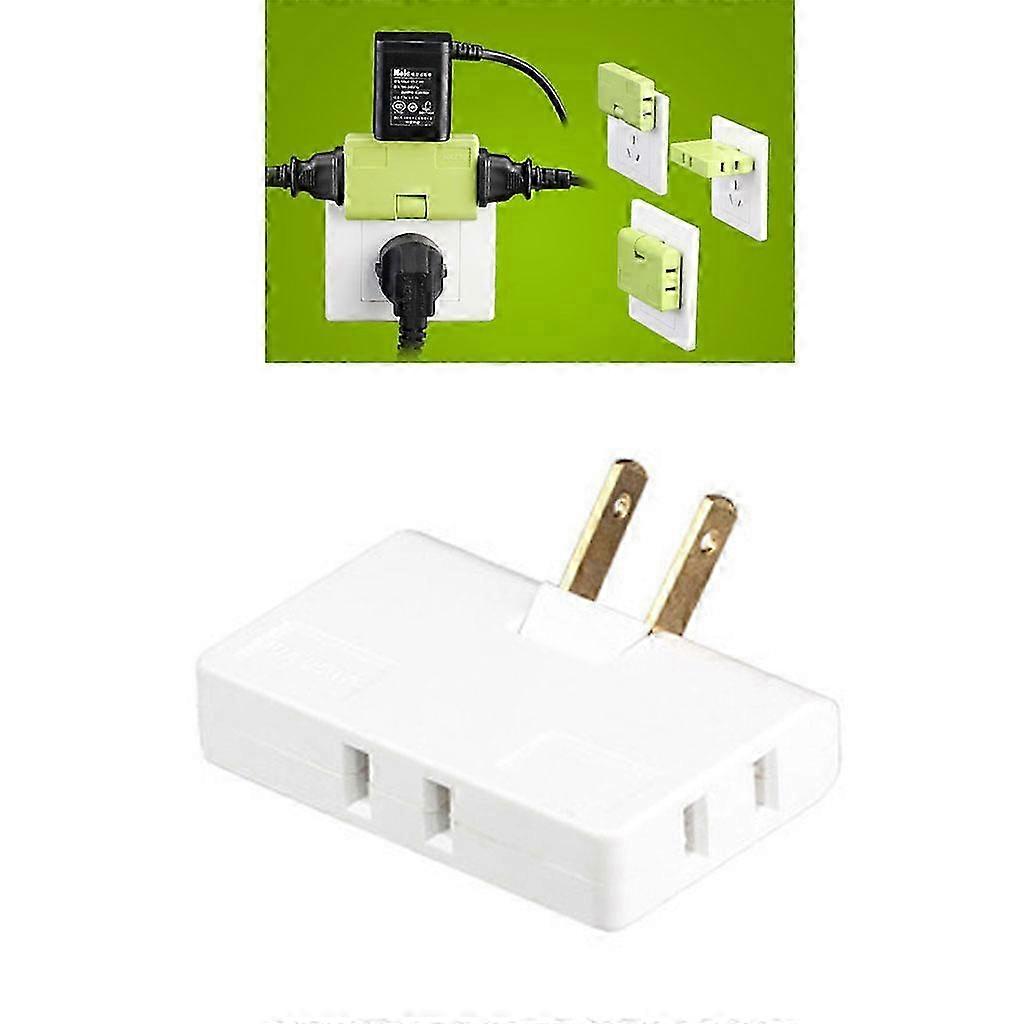 Wall Outlet Extender 180 Extension Plug Adapter Rotatable Socket Converter