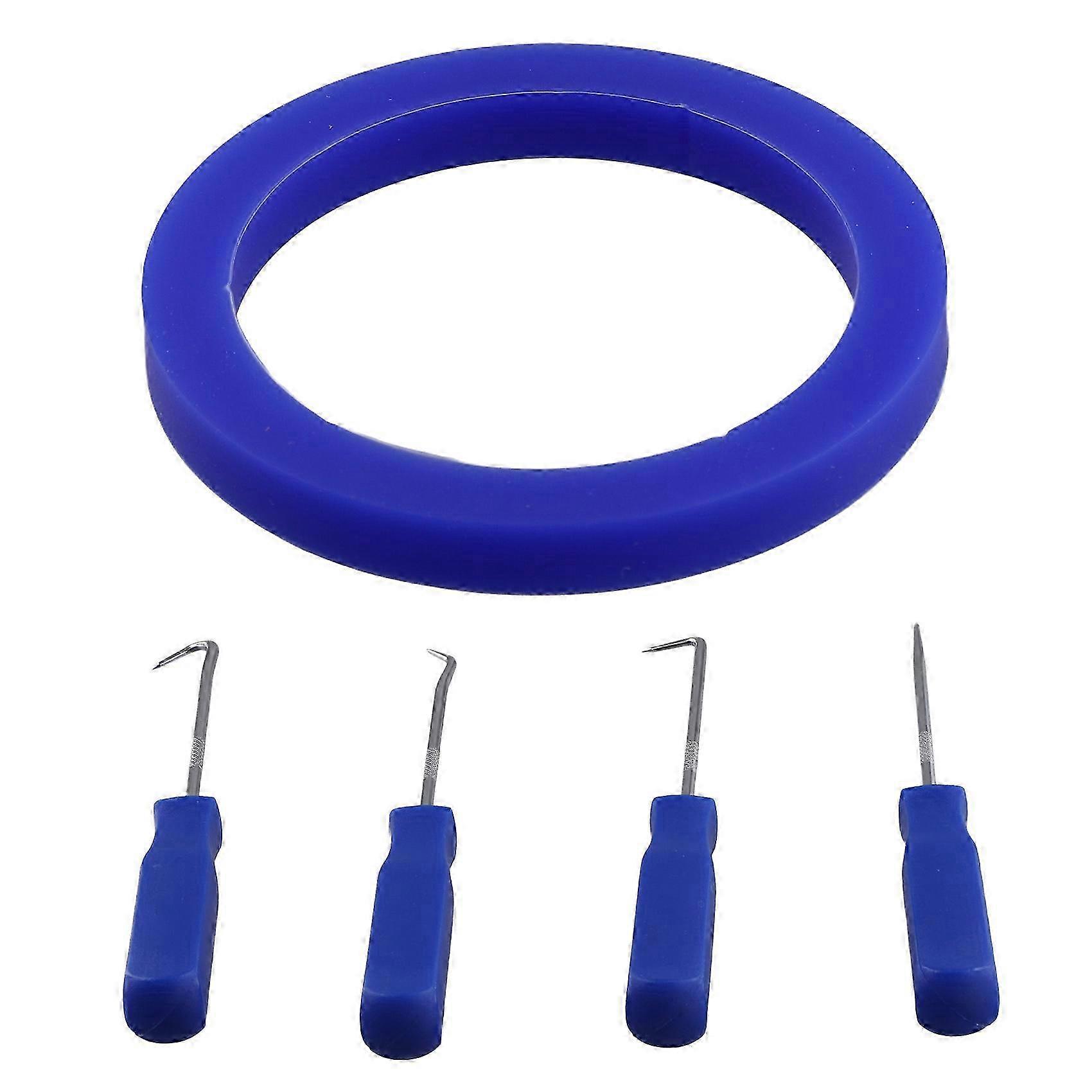 Coffee Machine Group Seal compatible with E61 compatible with Silicone Group Gasket with Replacement Tools