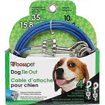 Boss Pet Boss Pet Tie-Out Swivel Snap, 10 FT