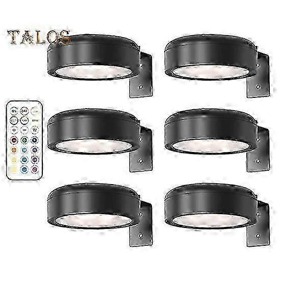 Lampe murale LED pour tableaux, alimentée par piles, avec télécommande, intensité lumineuse réglable en continu, 3 modes de couleur et idéale pour mettre en valeur vos œuvres d'art.