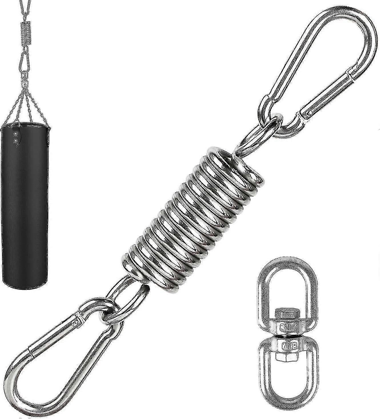 Ceiling Hook Spring Hanging Chair With Two Carabiners