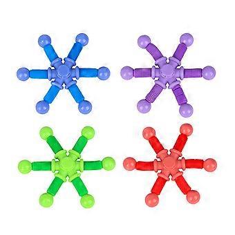 Fidget Spinner & Stretch Tube 2-in-1 sensorisch speelgoed voor kinderen en volwassenen verlichten verveling en stressverlichting Telescopische buis Fidget Toy Vingerflexibiliteit Trein