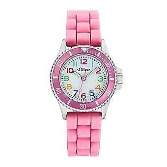s.Oliver Children's Watch Silicone Wristwatch 2033505