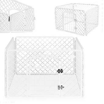 Large playpen cage for dogs cats white