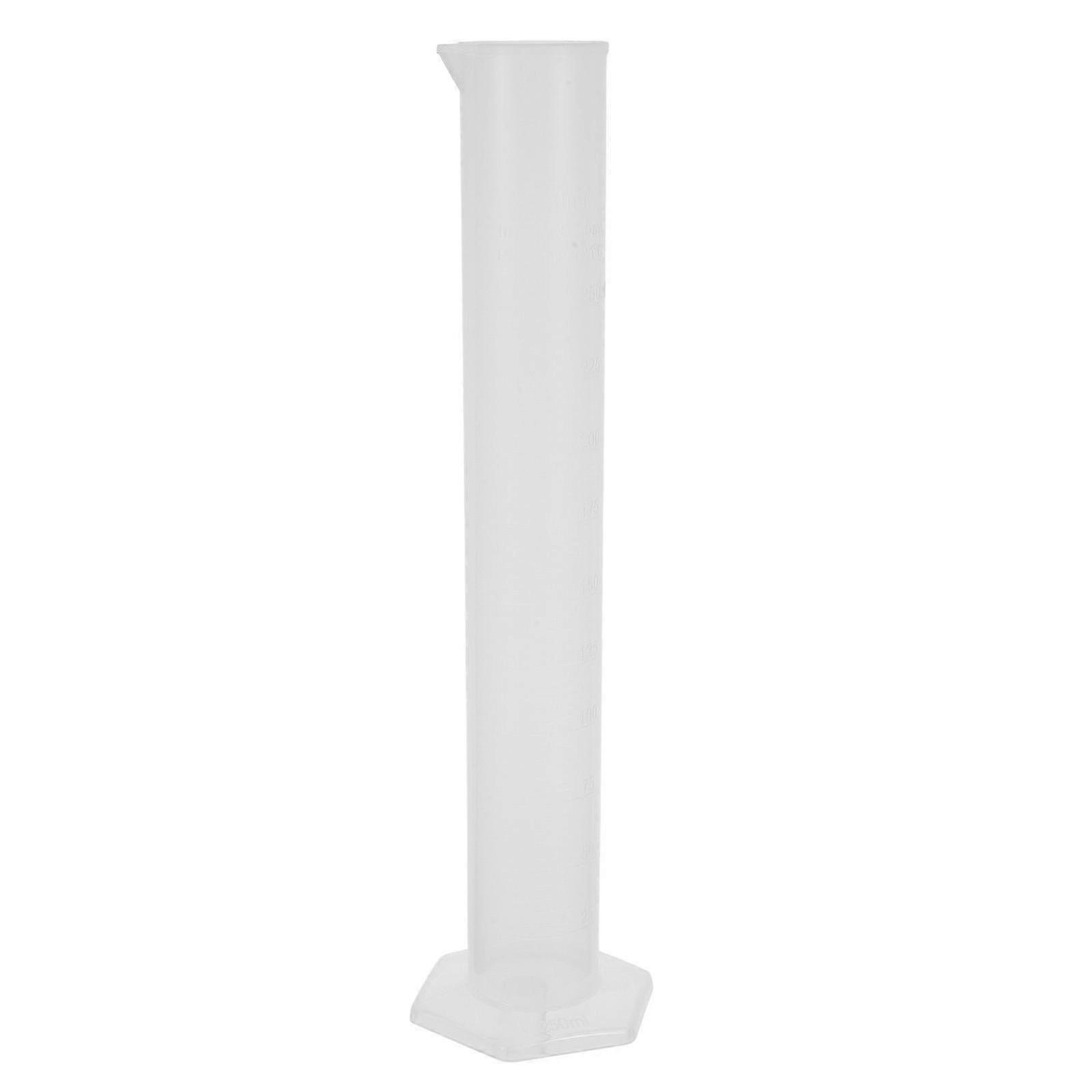 250ml Transparent Plastic Graduated Measuring Cylinder Measuring Cup