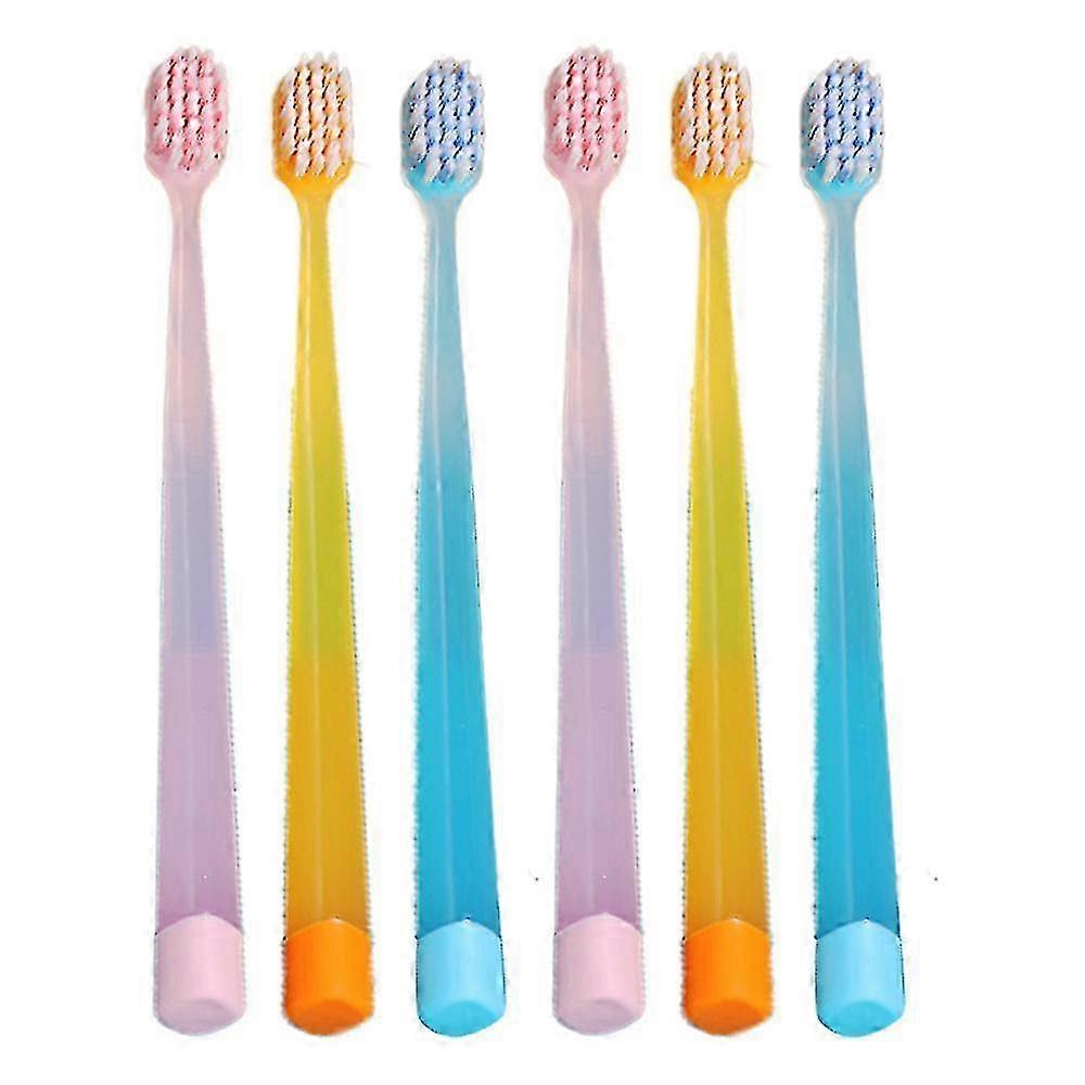 Soft Toothbrushes, 6 Count