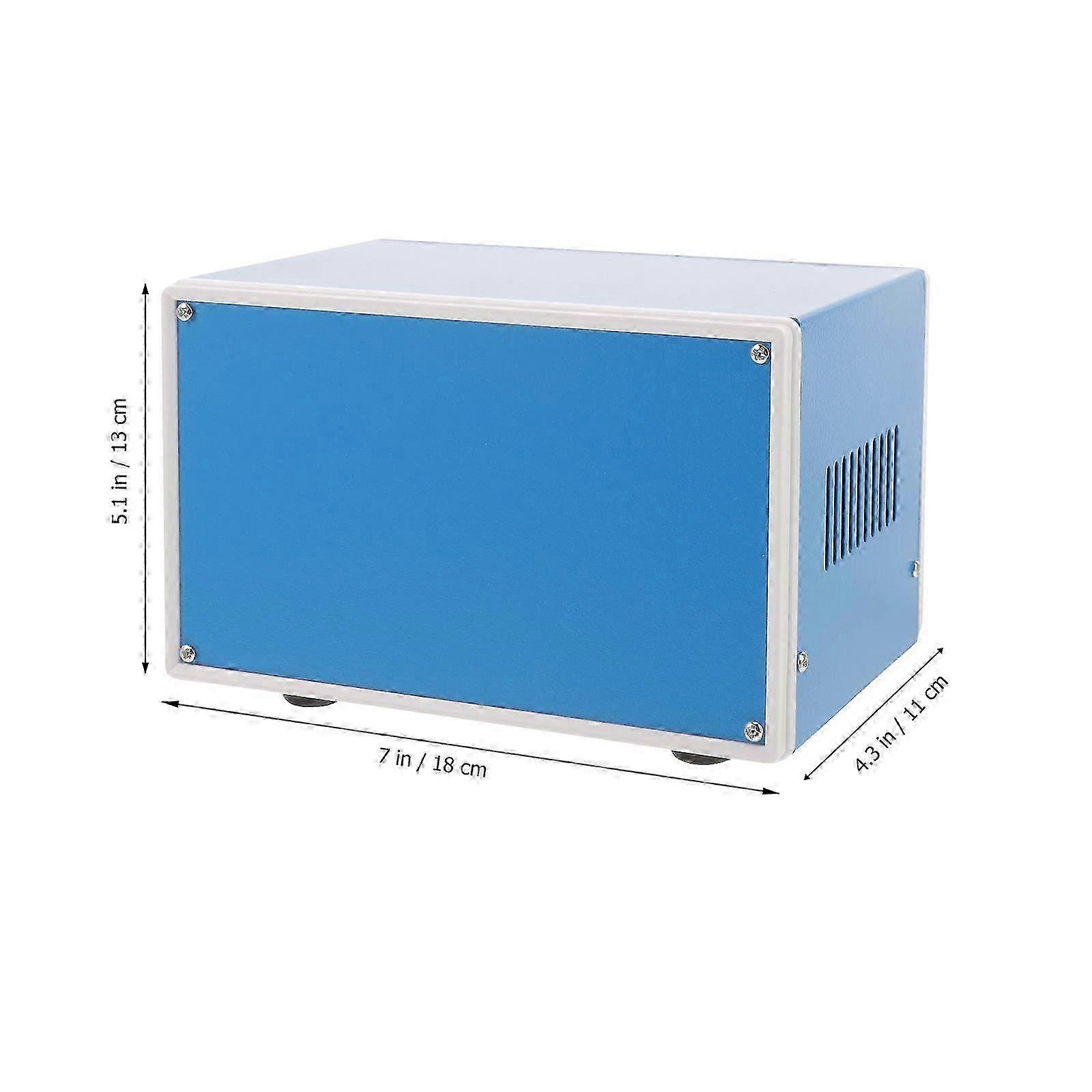 Metal Case Dustproof Electronic Junction Box Metal Project Box compatible with Electronic Projects