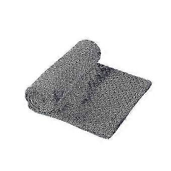 Fluffy Pet Blanket for Dogs and Cats, Super Soft & Warm, Washable, Light Gray, 100x120 cm PM