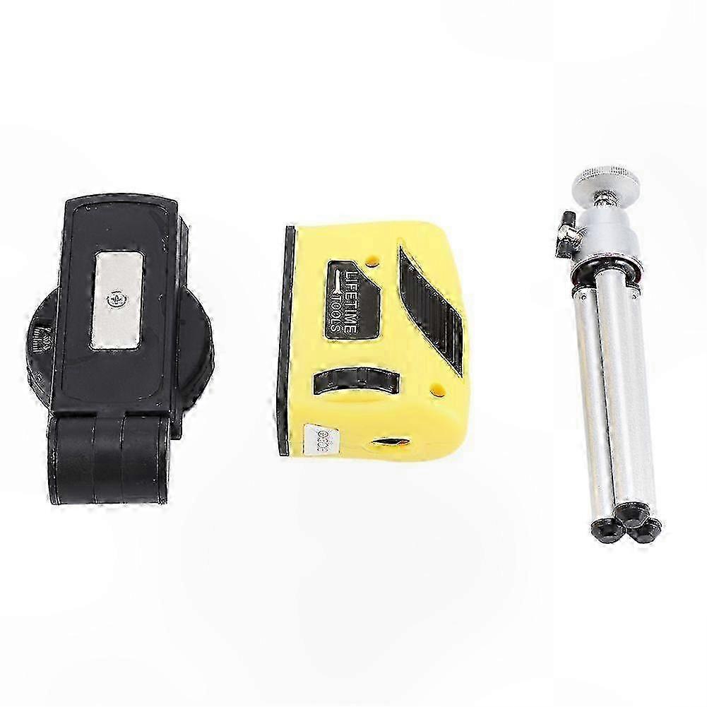 Precision Laser Level Tool compatible with Point, Line, Cross Alignment with Tripod Stand