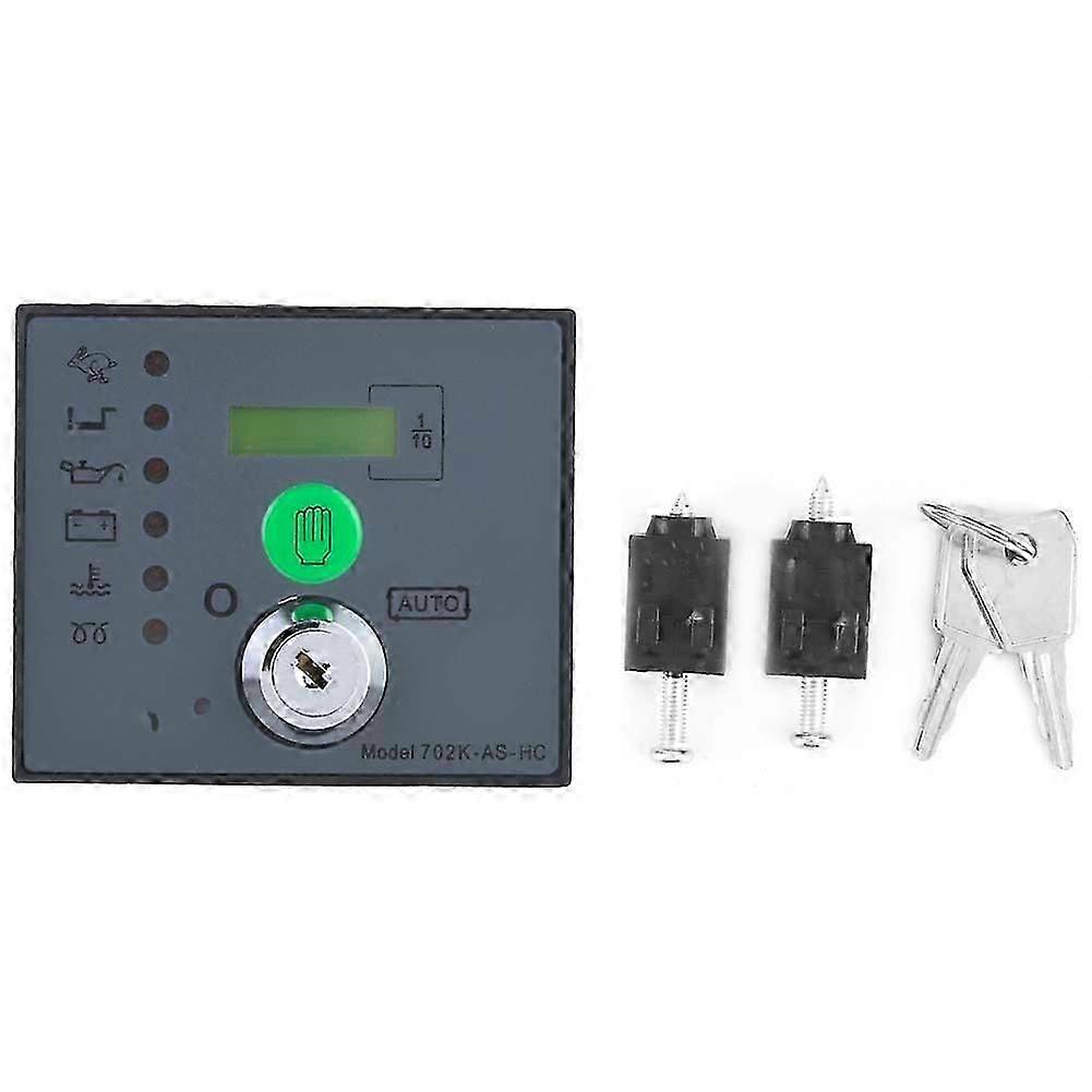 2026 New DSE702AS Electronic Manual Start Generator Controller Module Control Panel LCD Display