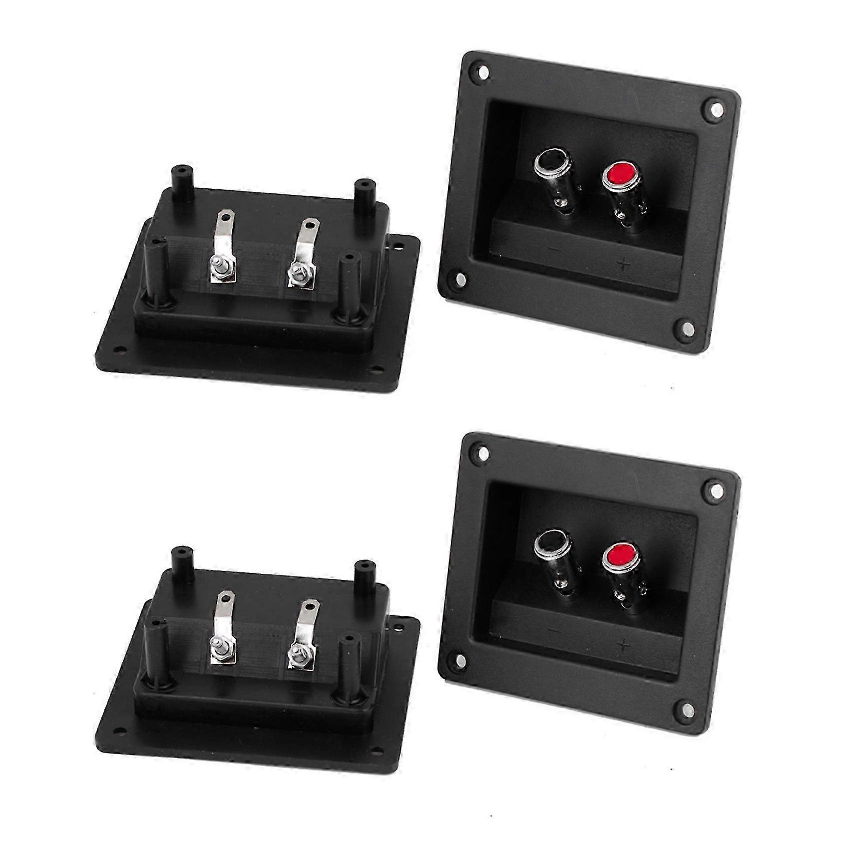4Pcs Speaker BoX Push Spring Type Binding Post Terminal Connector