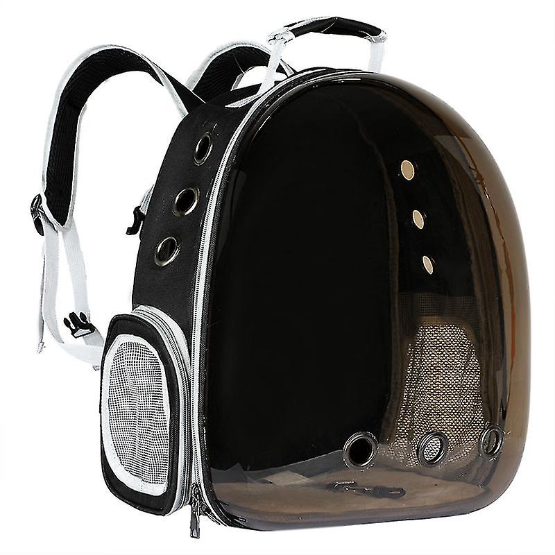 Cat Backpack Outdoor Pet Shoulder Bag Breathable Portable Travel Transparent Bag Suitable For Small Dogs And Cats