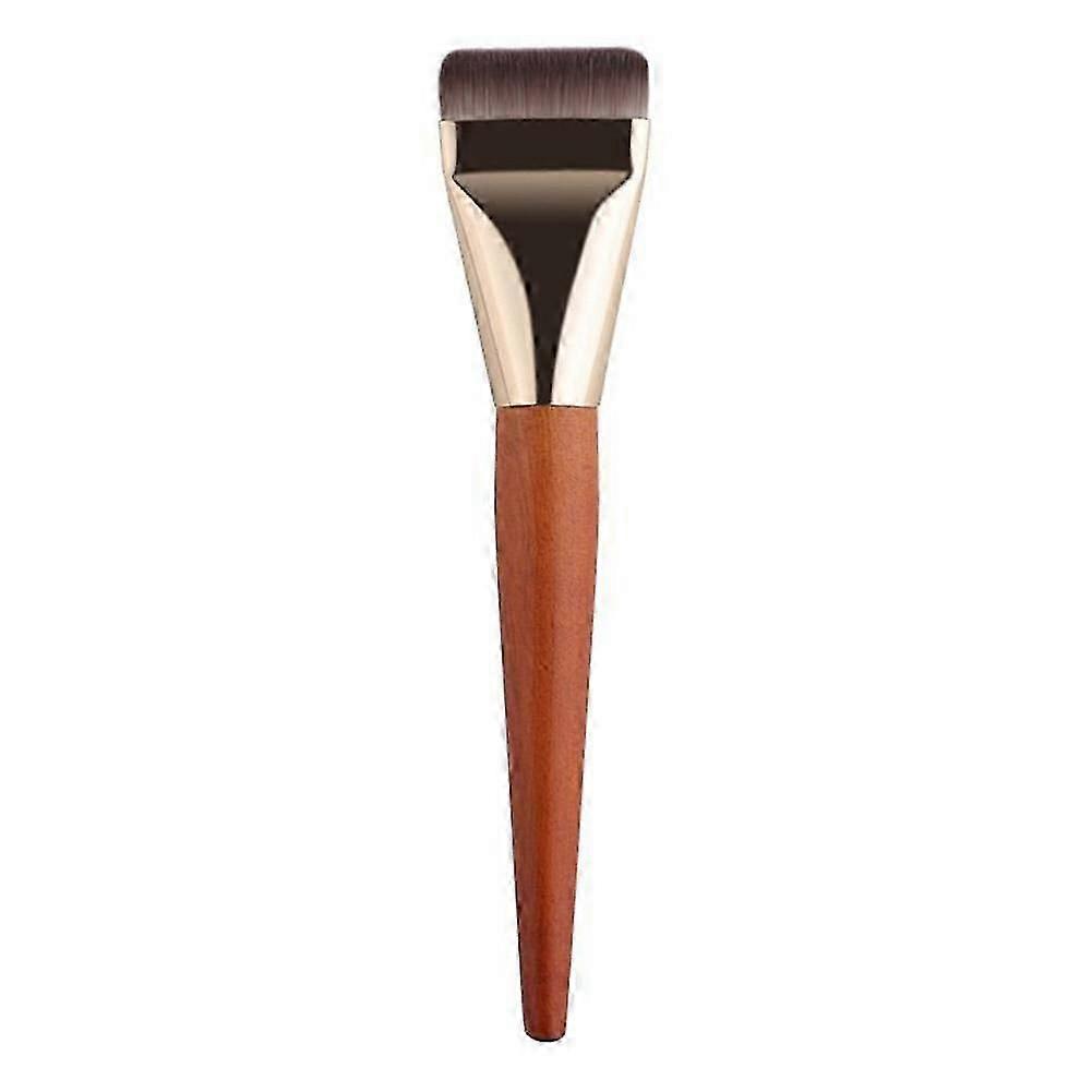 Flat Foundation Brush, Non Marking Liquid Foundation Makeup Brush Flat Head T5V9