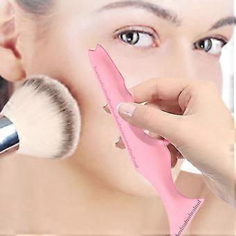 Silicone Eyeliner Stencil Makeup Tool for Precise Application 6Pcs Set