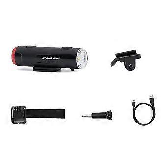 Bicycle Parts IP66 Helmet Light Rechargeable Super Bright Helmet Cycling Front Rear Light Waterproof Bicycle Torch Lamp Taillight Flashlight