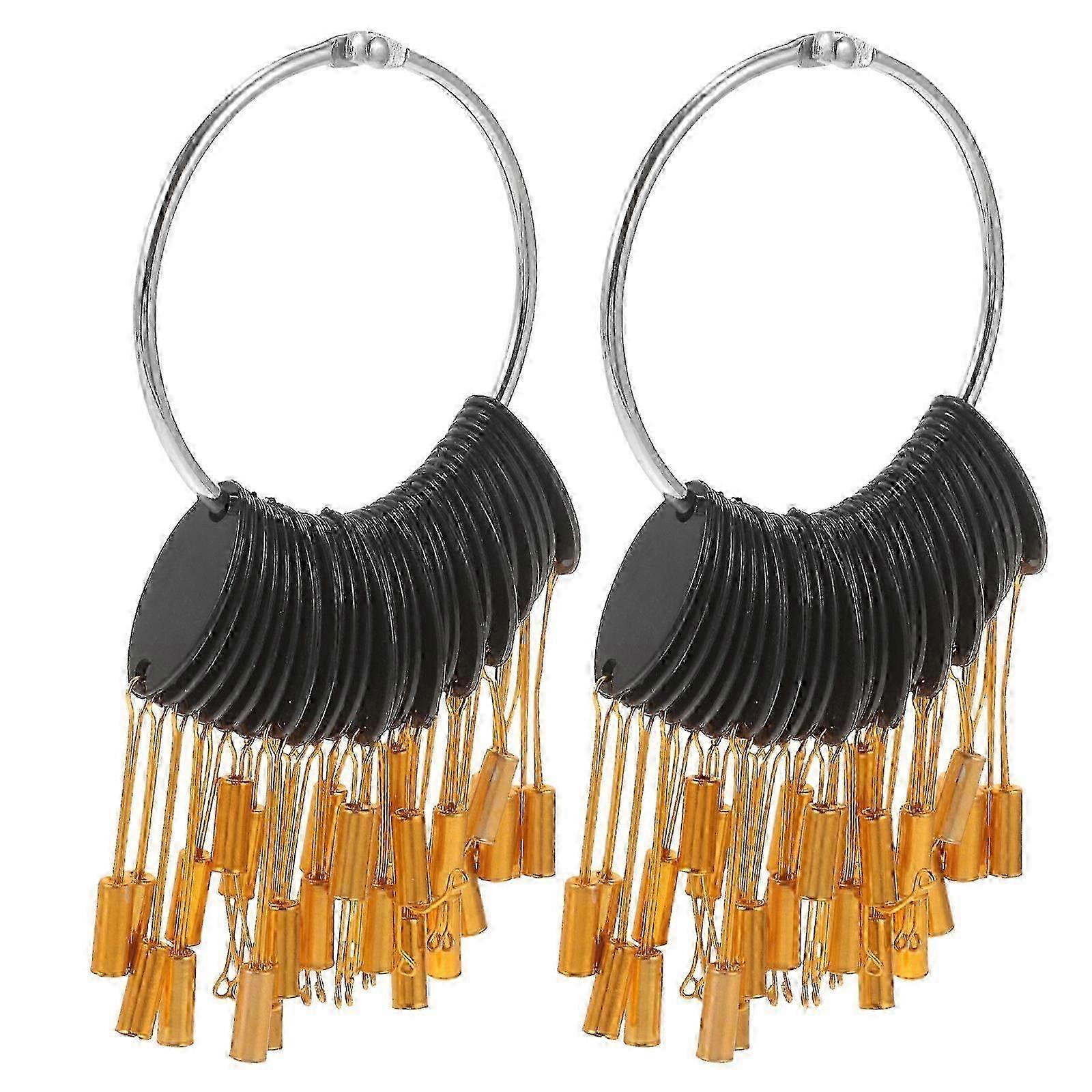 Secure Buckle Hair Colour Sample Ring
