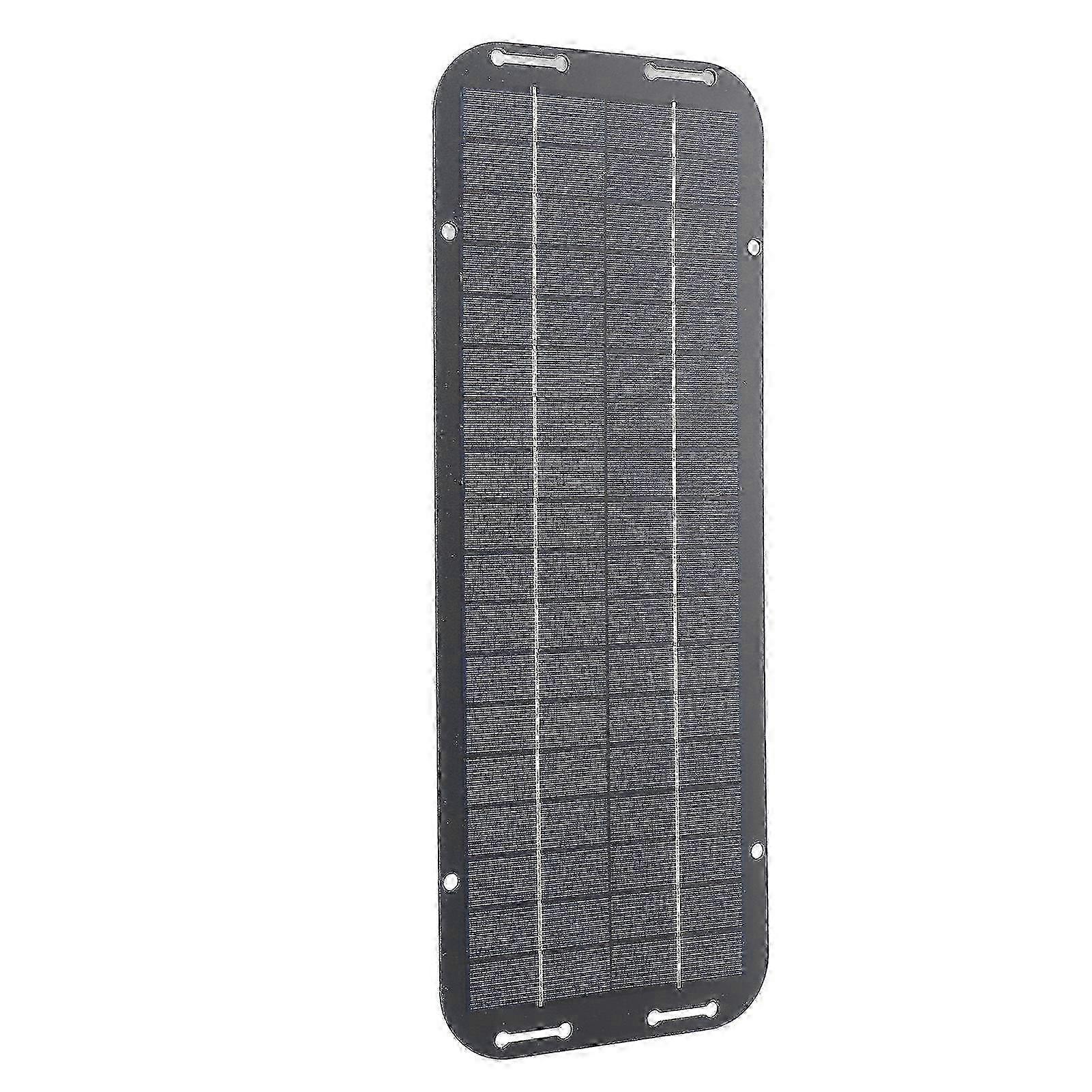 Foldbart 12V solpanel til nødopladning af bilbåd