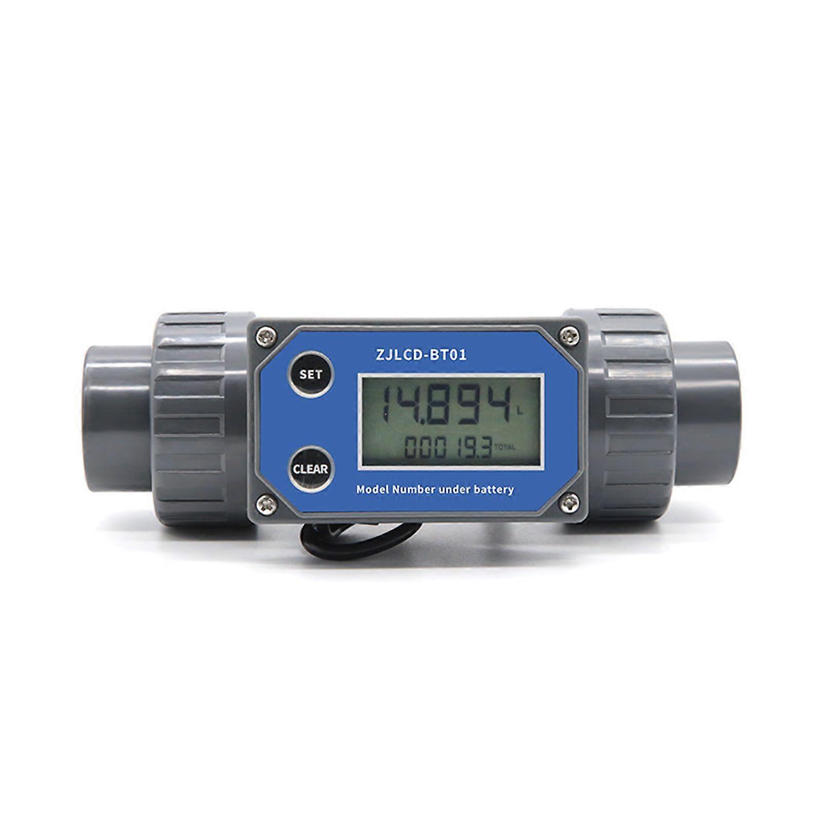 1"/1.2"/1.5"/2"/2.5"/3"Electronic LCD Turbine Flow Meter Digital Flowmeter GaukE