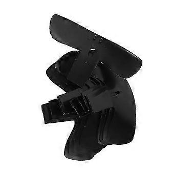 T-Shaped Plastic Hat Brim Support Inserts, UV Shield Wind Resistant Hat Shaper for Wide Brim Hats and Security Headwear, Black, 20 Pack