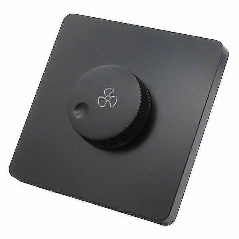 220V Ceiling Fan Dimmer Switch with Wall Button for Stepless Speed Control