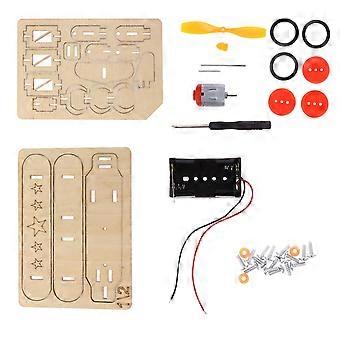 Electric Glide Aircraft Model Toy for Kids Playing 1Set Wooden DIY Simulated Plane