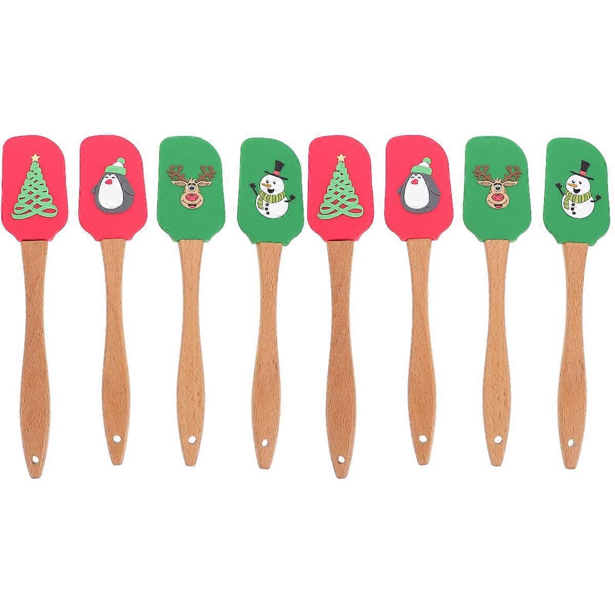 Silicone Baking Set for Applying Cream with 8Pcs Practical Tools