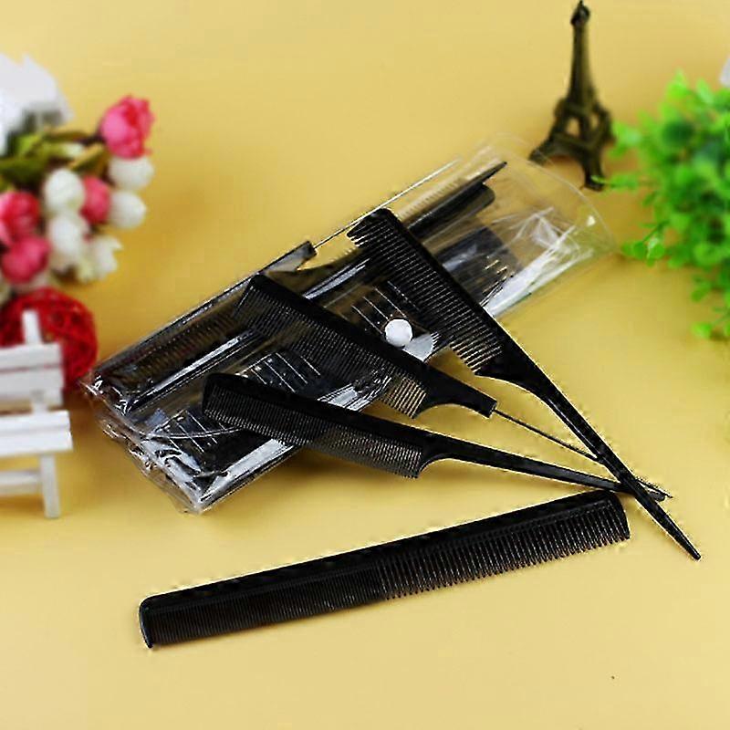 10-Pc Ergonomic Anti-Static Styling Comb Set