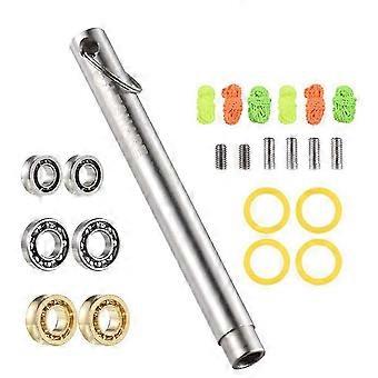JOLESHARE Yoyo Replacement Bearing Pack 4pcs Unresponsive Yoyo Bearings with Axles Yoyo Strings and Bearing Remover Tool_aa