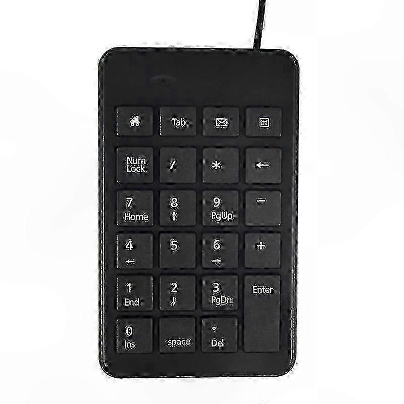 Wired USB Numeric Keypad with 23 Keys compatible with Data Entry and Calculation