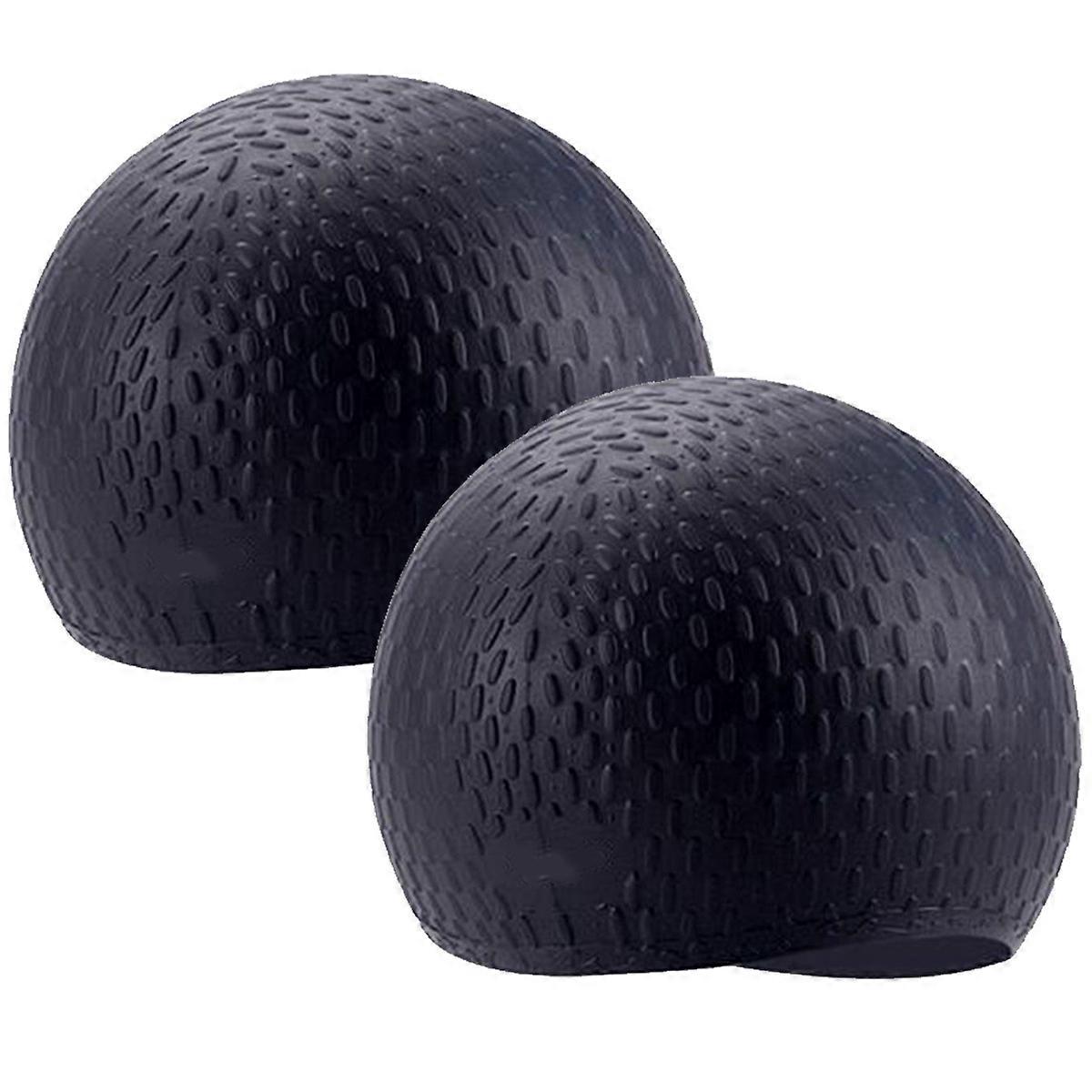 Bubble Crepe Swim Cap Adjustable Lightweight