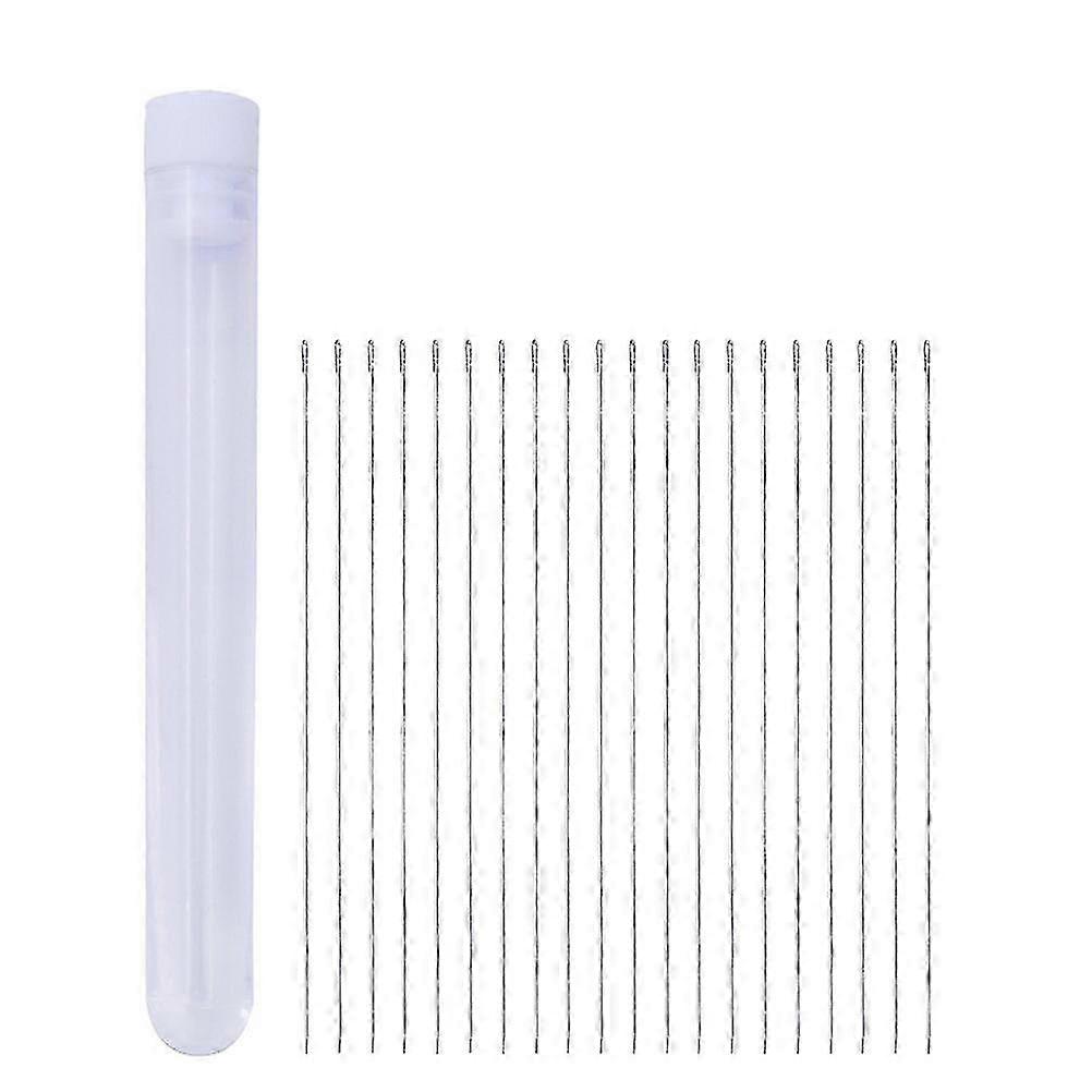 20pcs Ultra Thin Rust Resistant Beading Needles