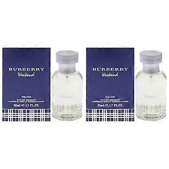 Burberry Weekend By Burberry For Men - 1.7 Oz Edt Spray - Pack Of 2