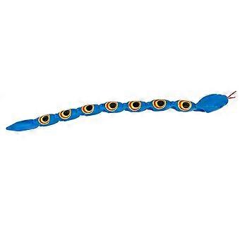 Fidget Snake Toy Blue with Flexible Joints, Funny Prank Snake Toy for Kids and Adults