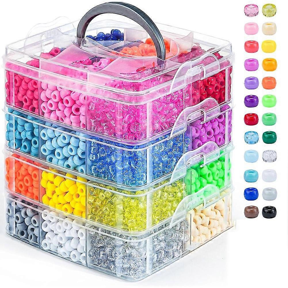 4800PC Assorted Craft Plastic Beads