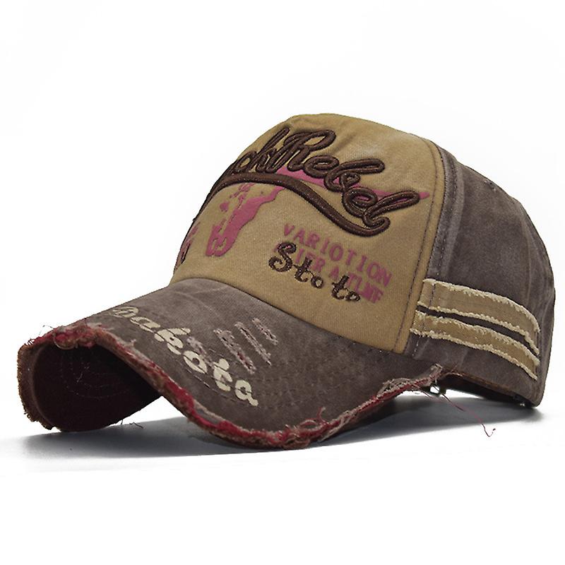 Cotton Water Washing Coating Baseball Hat Bull Head