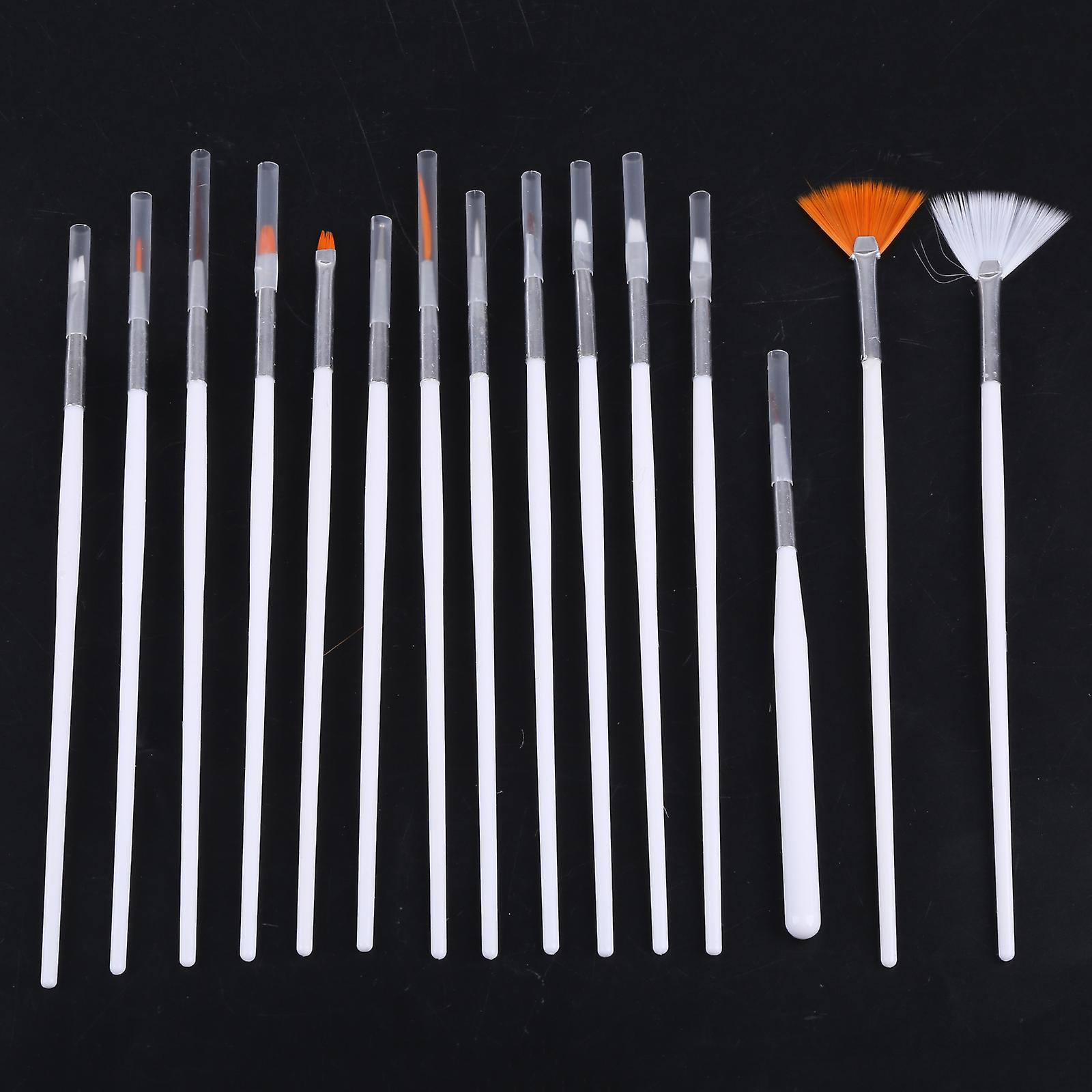 Set of 15 Cake Brush DIY Sugar Craft Baking Decorating Tools Portable to Use