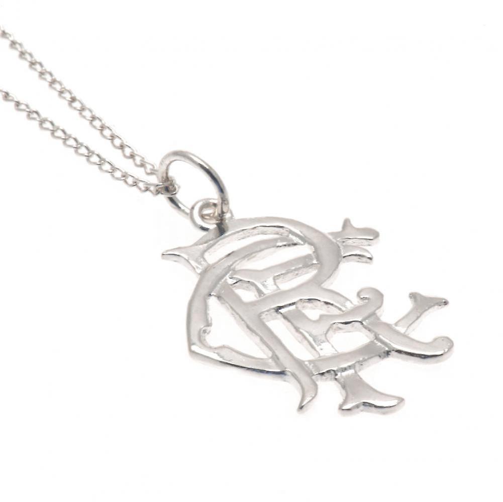 Rangers Fc Sterling Silver Pendant &amp; Chain