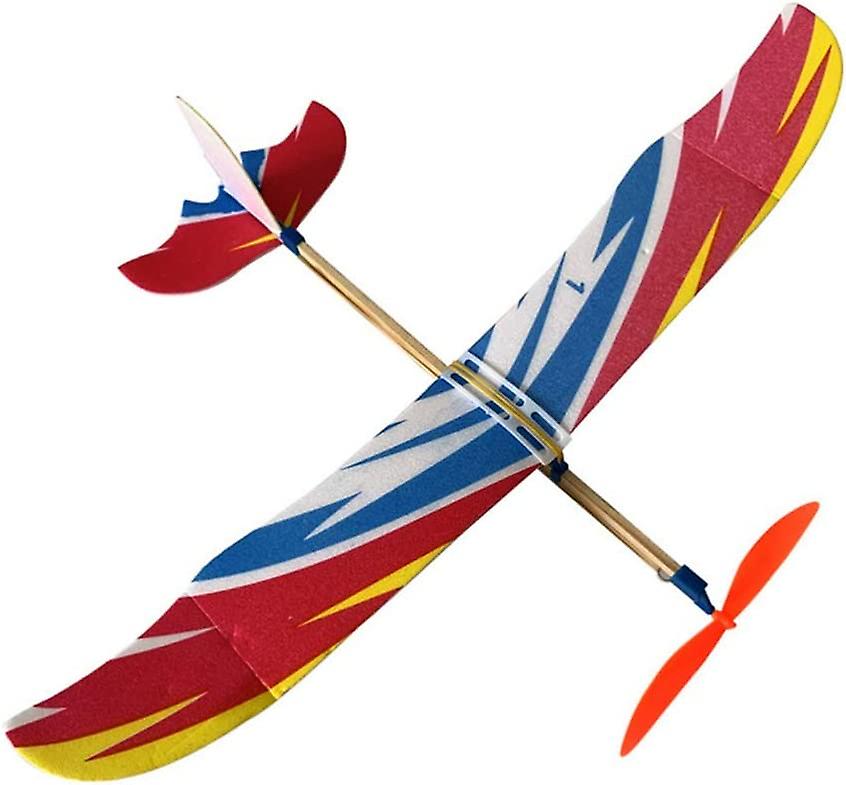 1 مجموعة من 3 قطع طائرة DIY نموذج كيت ، طائرة لعبة كيت طائرة DIY طائرة شراعية نموذج مجموعة ألعاب الطيران في الهواء الطلق لعبة رياضية للأطفال