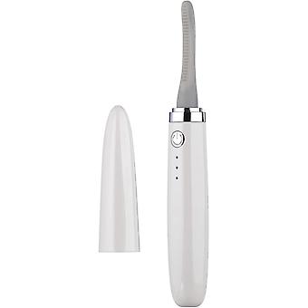 Heated Eyelash Curler, Rechargeable Comb Eyelash Curler Quick Natural Curling 24h Long-lasting Curling, 3 Temperature Modes