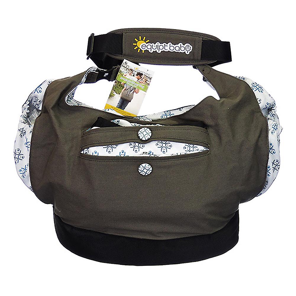 EquiptBaby Anacapa Gray Nappy Bag Diaper Bag