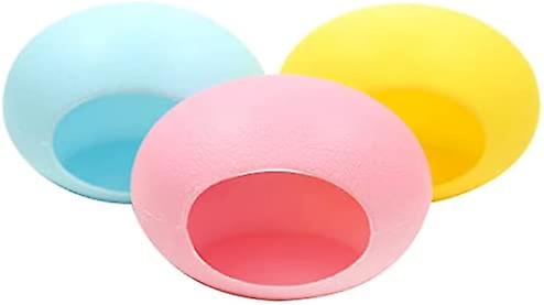 YOITEA Small Animal Nest Plastic 2PCS Mini Reusable Egg Shaped Decorative Lightweight Portable Hamster Sleeping Bed