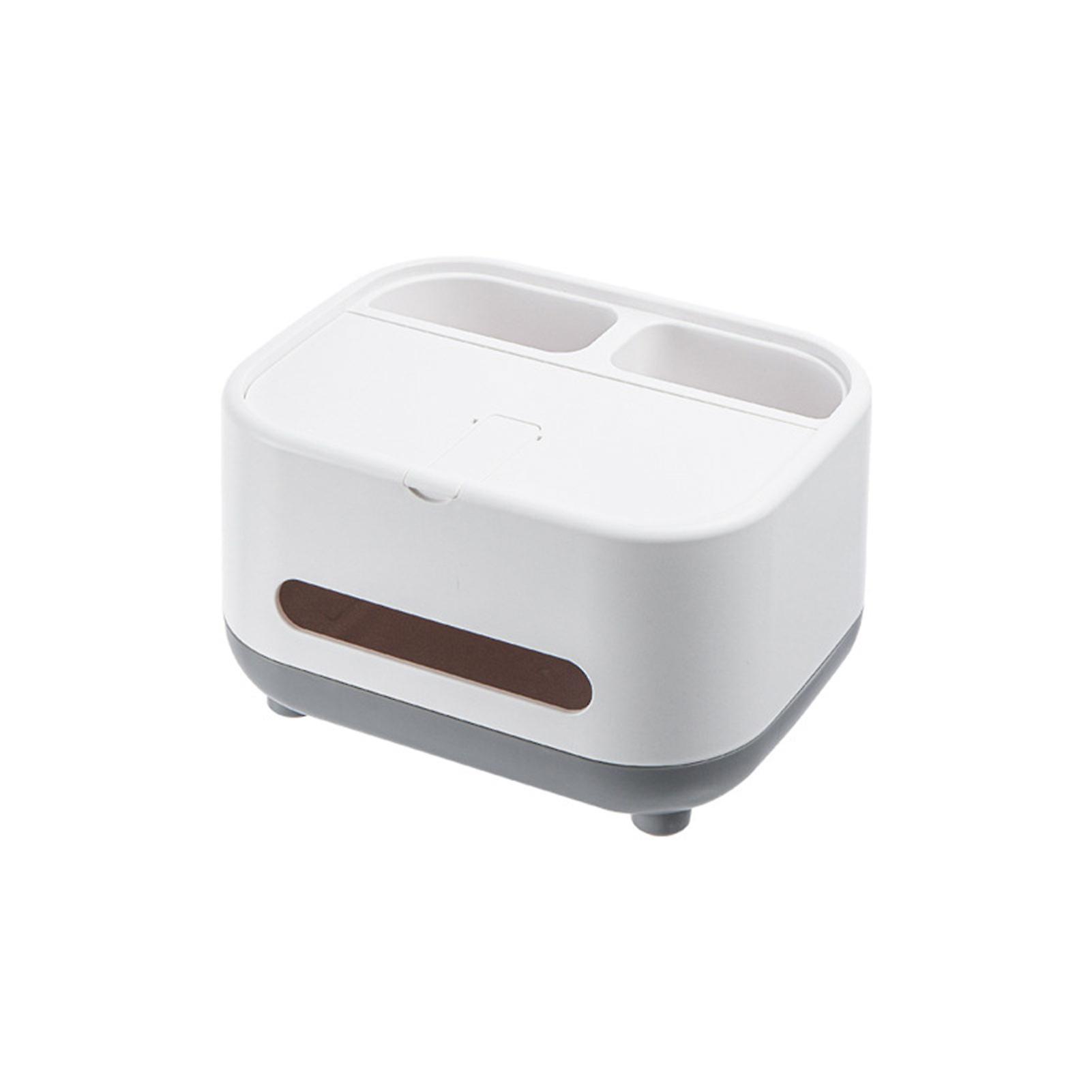 2 In 1 Desktop Tissue Dispenser Box Light Portable Versatile Box