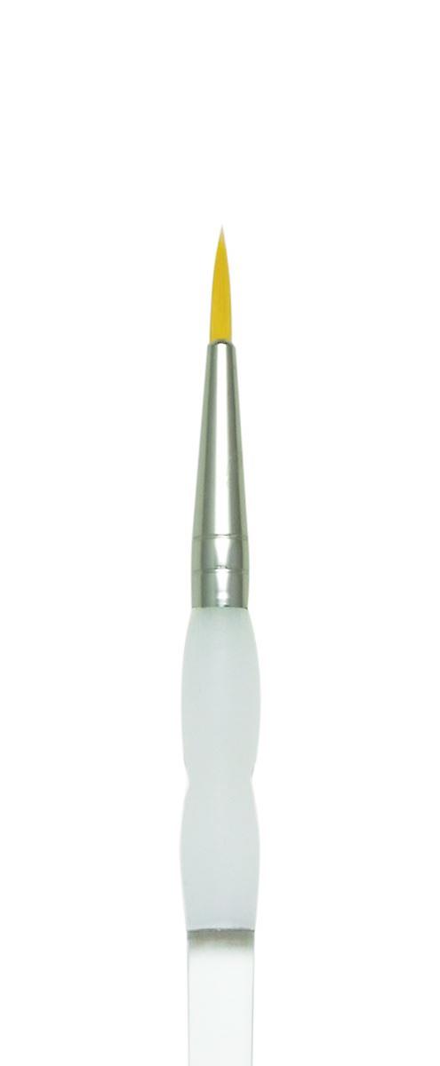 Royal & Langnickel Soft Grip Gold Taklon Brush SG250 Round #3/0