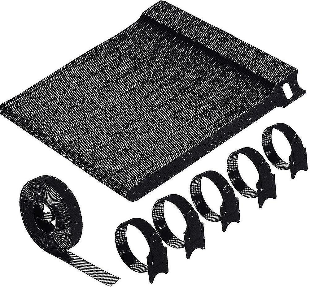 100 Pieces Cable Ties. Reusable Cord With Nylon. Cable For