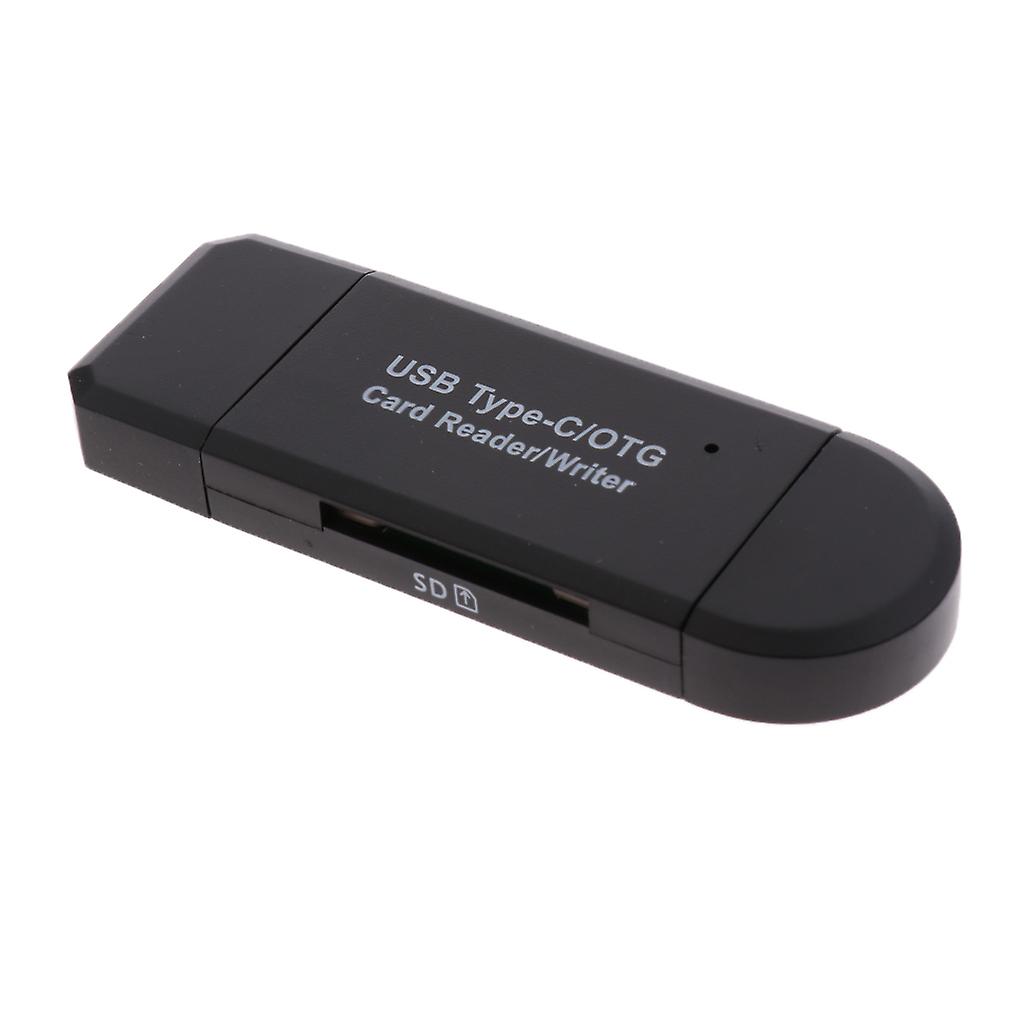 Mini USB Type-C Micro USB OTG Adapter USB 2.0 Portable Memory Card Reader