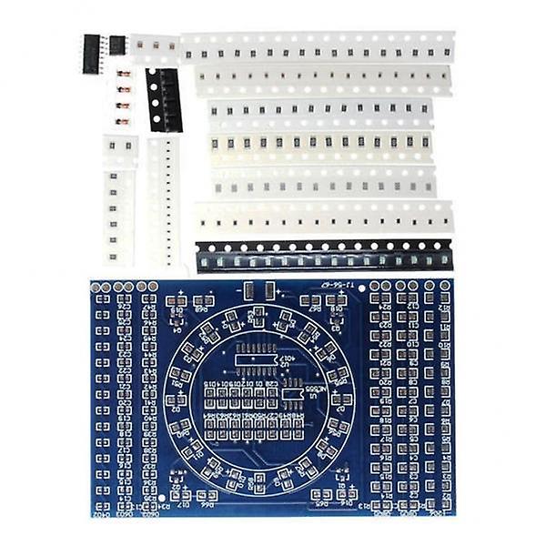 4xSMD Component Welding Practice Board Soldering Kit Resitor Diode Transistor