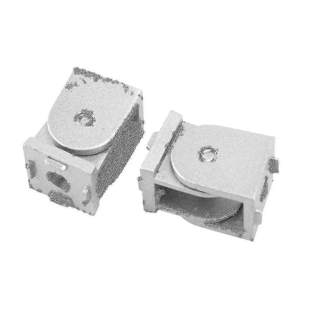 2pcs/lot Alloy Flexible Pivot Joint Connector For Eu Standard Aluminum Extrusion Profile 2020